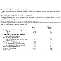 Proteline Entremets chocolat (7 x 23 g)