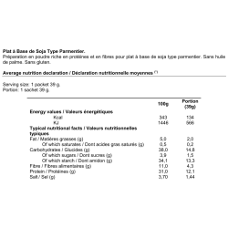 Proteline Plat à base de soja type Parmentier (7 x 39 g)
