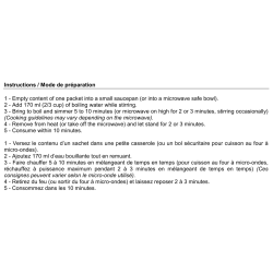 Proteline Plat à base de soja type Parmentier (7 x 39 g)