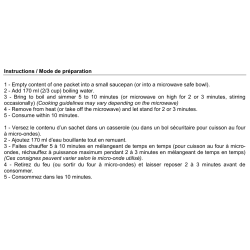 Proteline Plat à base de soja Spaghetti bolognaise (7 x 44 g)