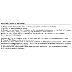 Proteline Plat à base de soja style Chili (7 x 33,5 g)