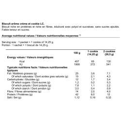 Proteline Biscuits façon Oreo (10 x 14,25 g)