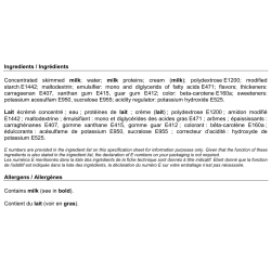 Proteline Dessert arôme vanille (4 x 125 g)