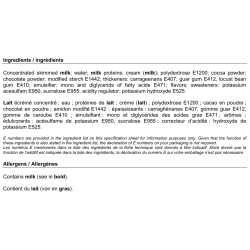 Proteline Dessert arôme chocolat (4 x 125 g)