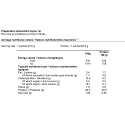 Proteline Riz (7 x 50 g)
