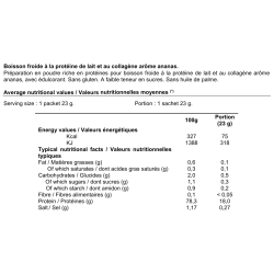 Proteline Boisson froide ananas (7 x 23 g)