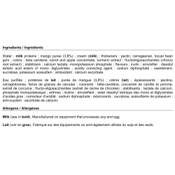 Proteline Smoothie arôme mangue (200 ml)