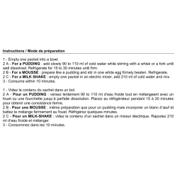 Proteline Entremets fraise (7 x 22,5 g)