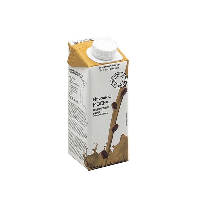Proteline Boisson arôme moka UHT (3 x 250 ml)