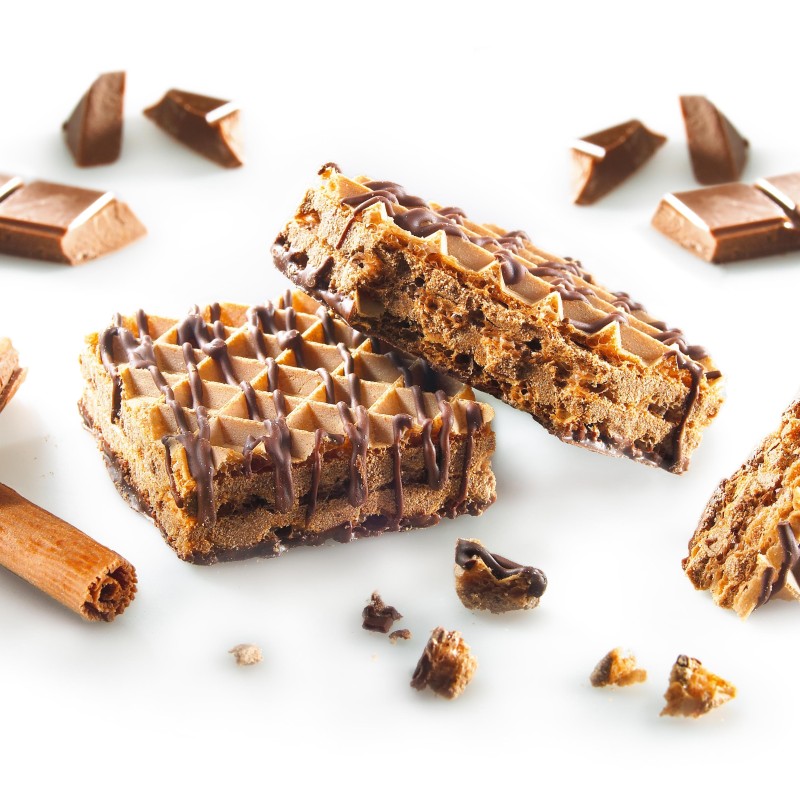 Proteline Gaufrettes arôme chocolat (5 x 41,9 g)