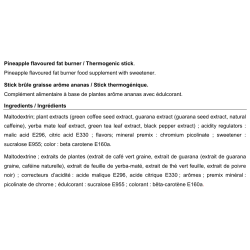 Proteline Fat-burner arôme ananas 14 sticks